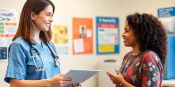 The Nurse Providing Primary Preventive Care at a Community Health Center: Your Health Heroes