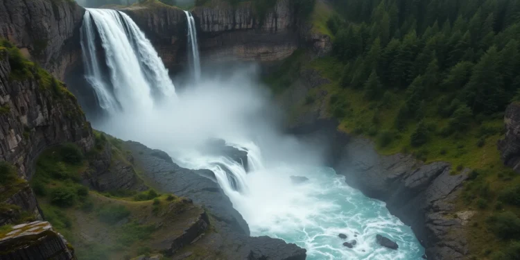 what happens if you fall into follheur waterfall