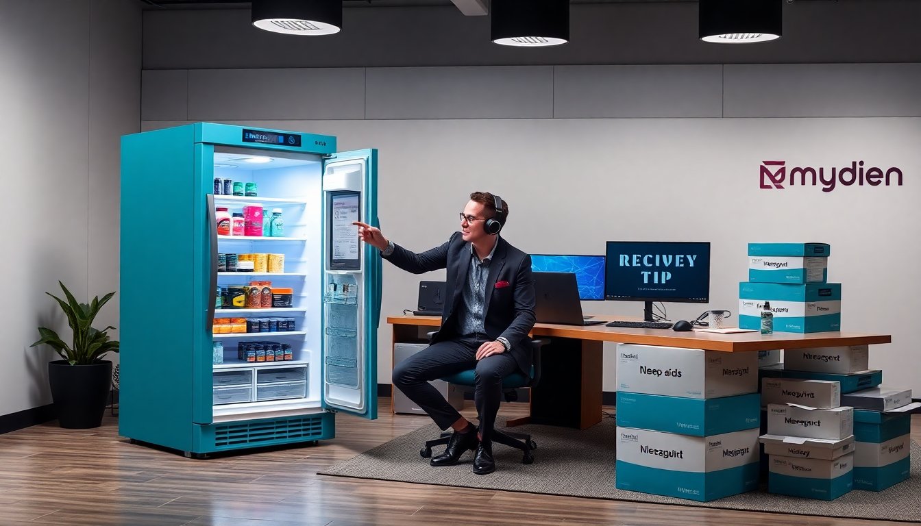 mydecine holistic partnerships teal gaming fridge